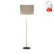 Lampa podłogowa UMBERTO LINEN GOLD 16035 TK Lighting