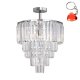 Lampa sufitowa AMEDEO FC17106/6+3+1-CHROME+CL Zuma Line