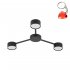 Lampa sufitowa AVIA BLACK 4689 TK Lighting