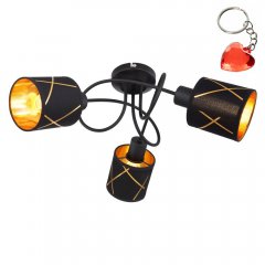 Lampa sufitowa BEMMO 15431-3D Globo