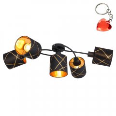 Lampa sufitowa BEMMO 15431-5D Globo