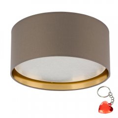 Lampa sufitowa BILBAO BEIGE / GOLD 450 4404 TK Lighting