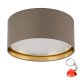 Lampa sufitowa BILBAO BEIGE/GOLD 450 4404 TK Lighting