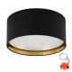 Lampa sufitowa BILBAO BLACK/GOLD 450 3376 TK Lighting