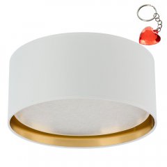 Lampa sufitowa BILBAO WHITE / GOLD 450 3379 TK Lighting