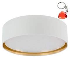 Lampa sufitowa BILBAO WHITE / GOLD 600 3433 TK Lighting