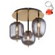 Lampa sufitowa BLACKY I 15345-3DMM Globo