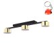 Lampa sufitowa DALLAS GOLD/BLACK 6091 TK Lighting