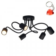 Lampa sufitowa GRACJAN BLACK 4396 TK Lighting