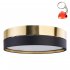 Lampa sufitowa HILTON BLACK/GOLD 4345 TK Lighting