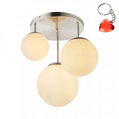 Lampa sufitowa JOEL 1581-3DR Globo