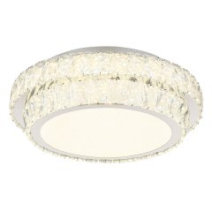 Lampa sufitowa kryształowa CCT LED 38W KLARA 68157-38 Globo