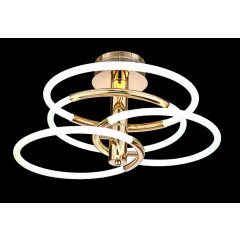 Lampa sufitowa LED 59W SELVINI JX2018-4 GOLD Auhilon