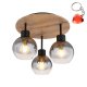 Lampa sufitowa MOITAS 15656-3DR Globo