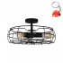 Lampa sufitowa Rayo MXM-2580/3 BK Italux