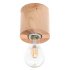 Lampa sufitowa SALGADO naturalne drewno SL.0672 Sollux