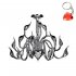 Lampa sufitowa Swan MX8098-18A/CH Italux