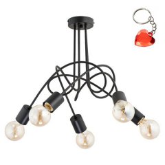 Lampa sufitowa TANGO Black 23175 Alfa Sosnowscy