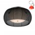 Lampa sufitowa TANGO MX1104-2L czarna Zuma Line