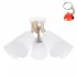 Lampa sufitowa VAIO WHITE 666 TK Lighting