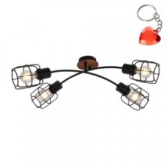 Lampa sufitowa WILLA 54037-4D Globo