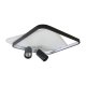 Lampa sufitowa z reflektorkami PARMA LP-0612/2C Square BK Light Prestige