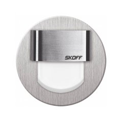 Oprawa schodowa LED SZLIF INOX 0,4W CW 6500K RUEDA mini SKOFF